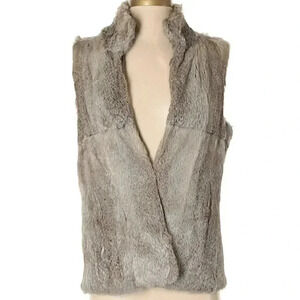 MICHAEL Michael Kors Fur Vest with Satin Lining and Pockets